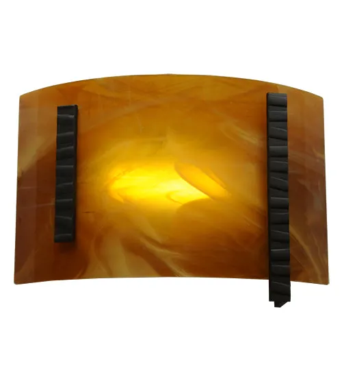 11.75"W Metro Fusion Park City Modern LED Wall Sconce