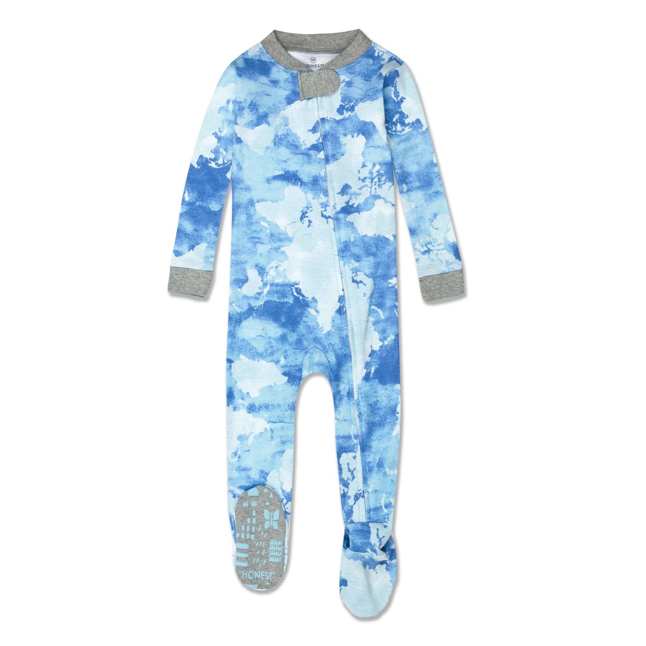 2-Pack Organic Cotton Snug-Fit Footed Pajama