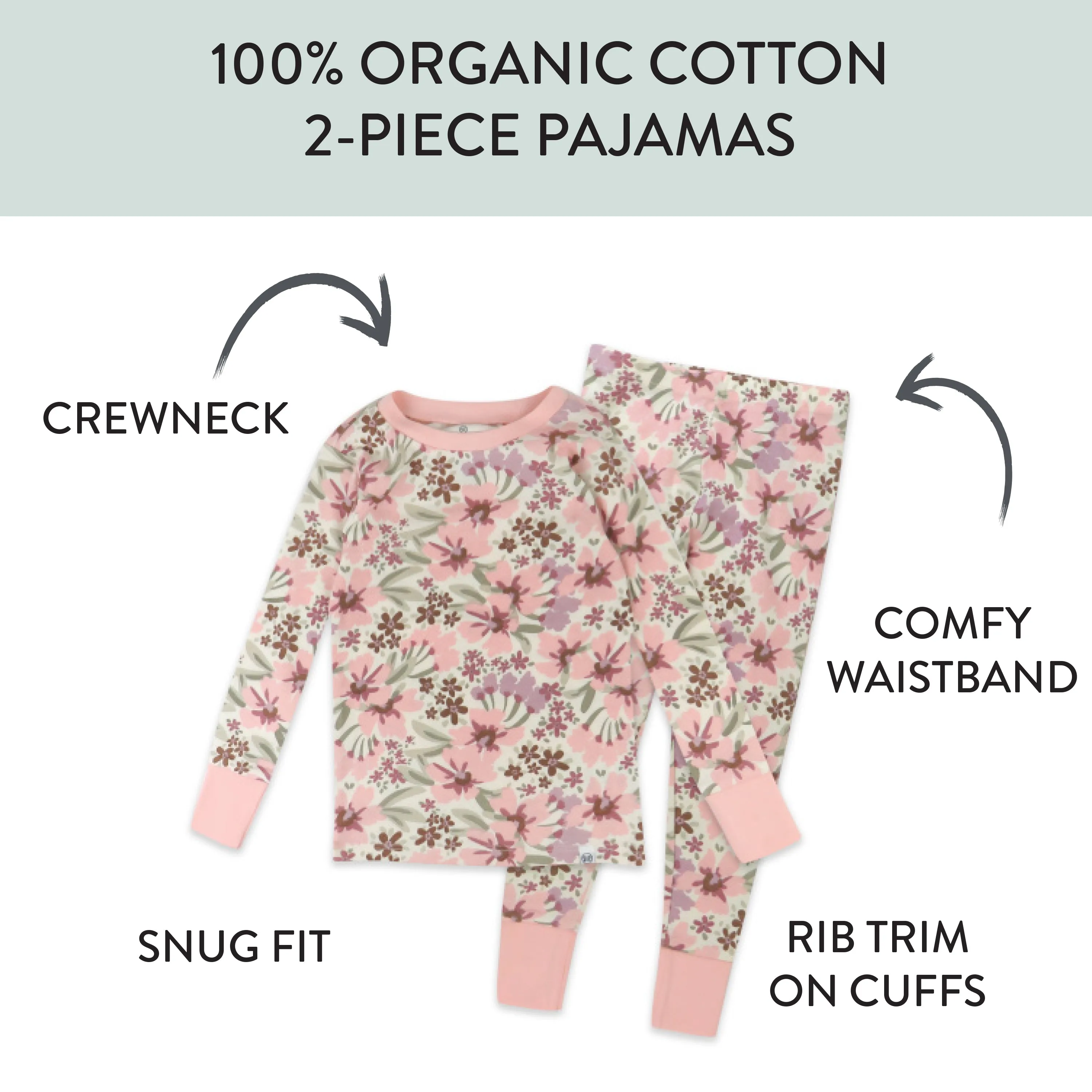 2-Piece Organic Cotton Pajamas