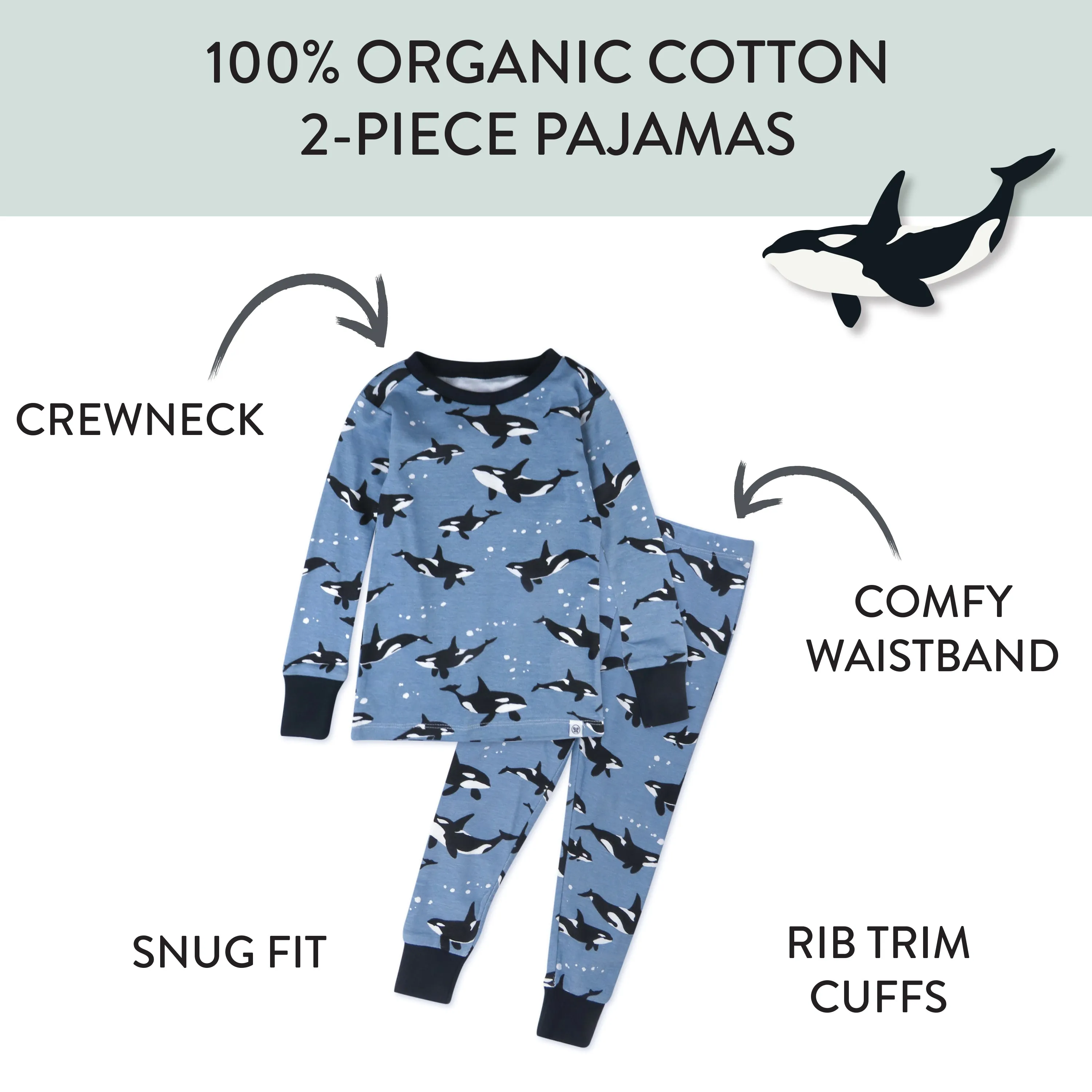 2-Piece Organic Cotton Pajamas