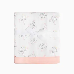 2pk Receiving Blankets - Fairy Bunny