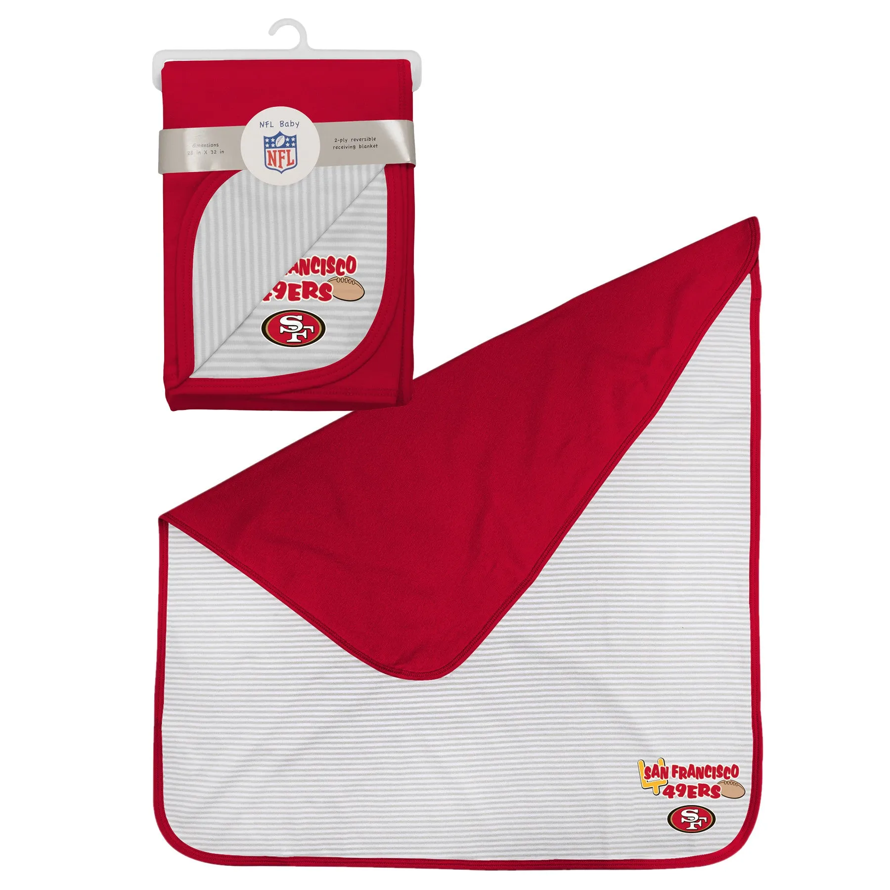 49ers Newborn Baby Blanket