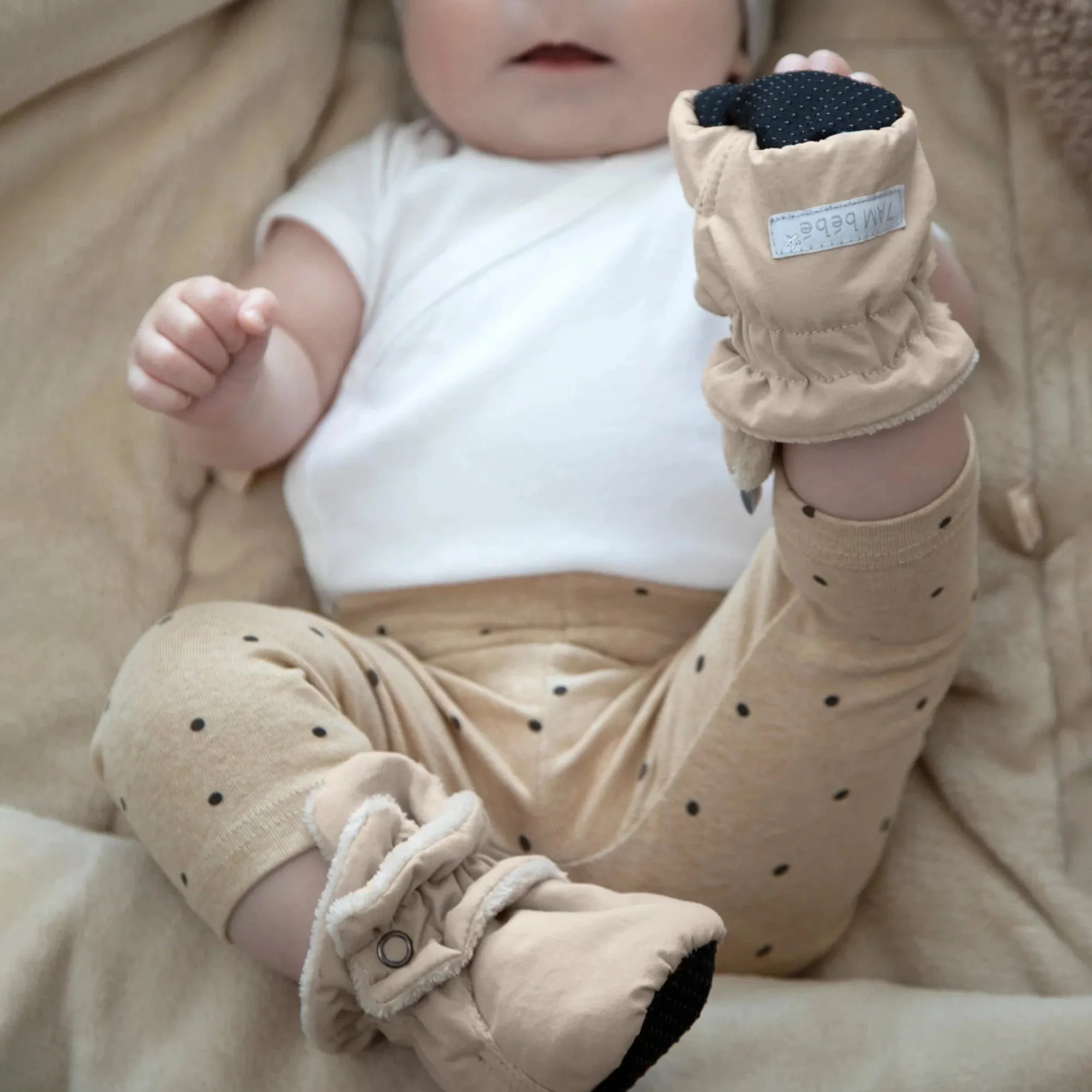 7AM ENFANT Baby Booties - Airy