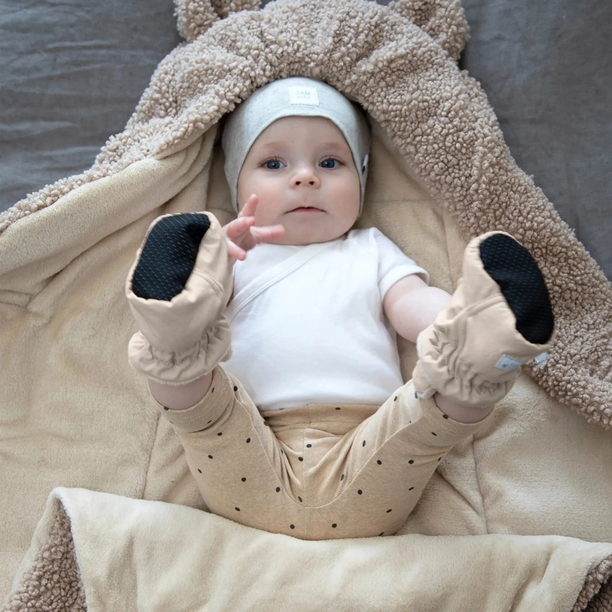 7AM ENFANT Baby Booties - Airy