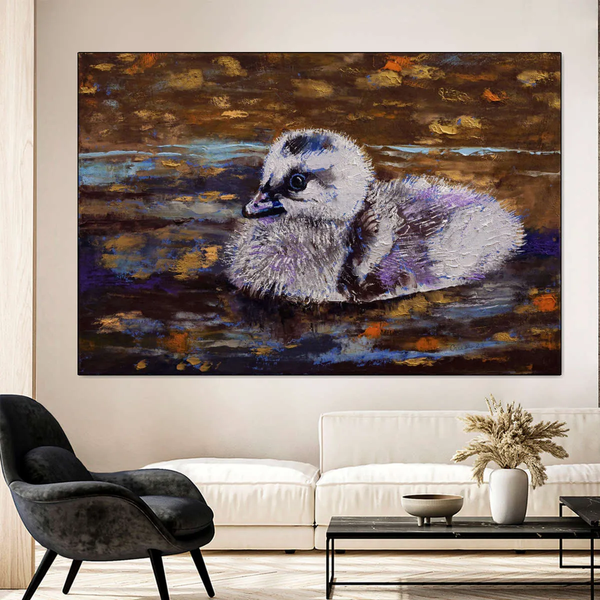 A Duckling Wall Art