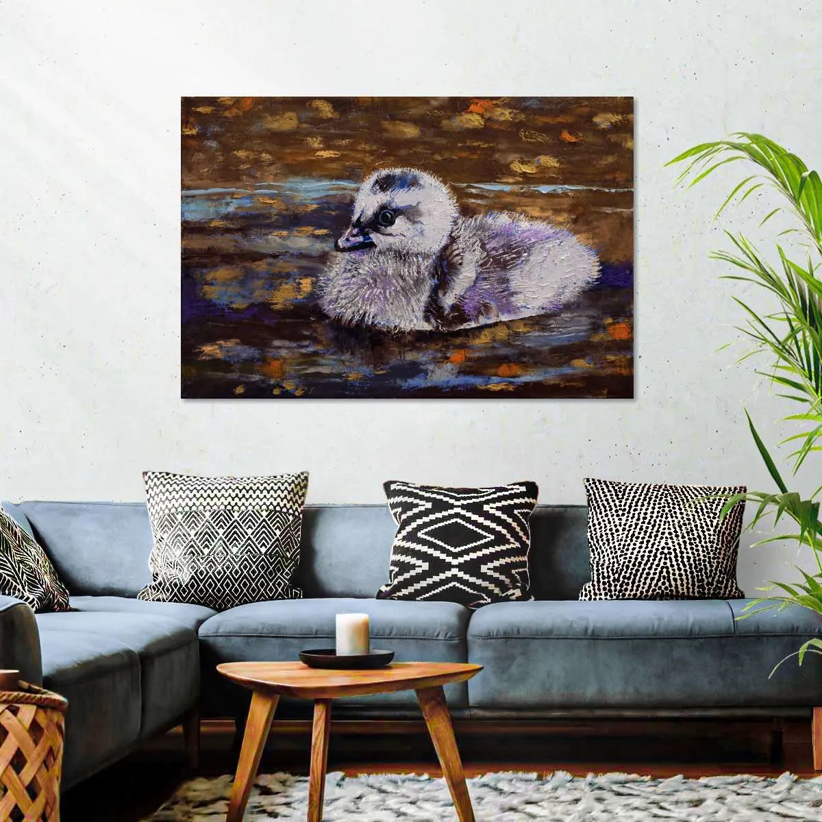 A Duckling Wall Art