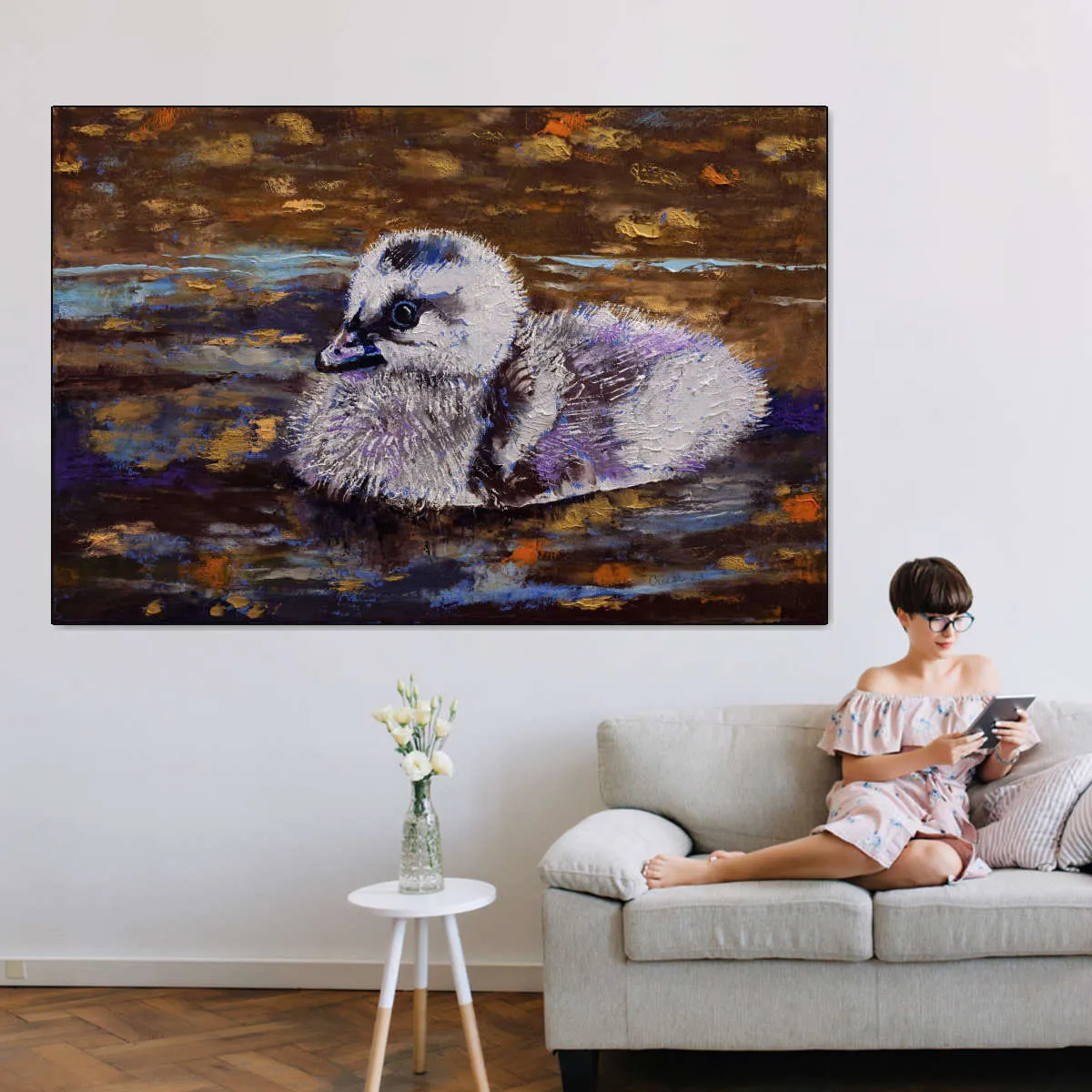 A Duckling Wall Art