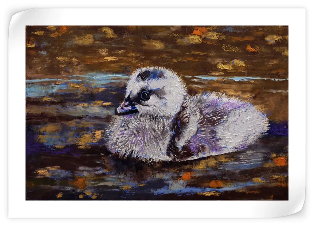 A Duckling Wall Art