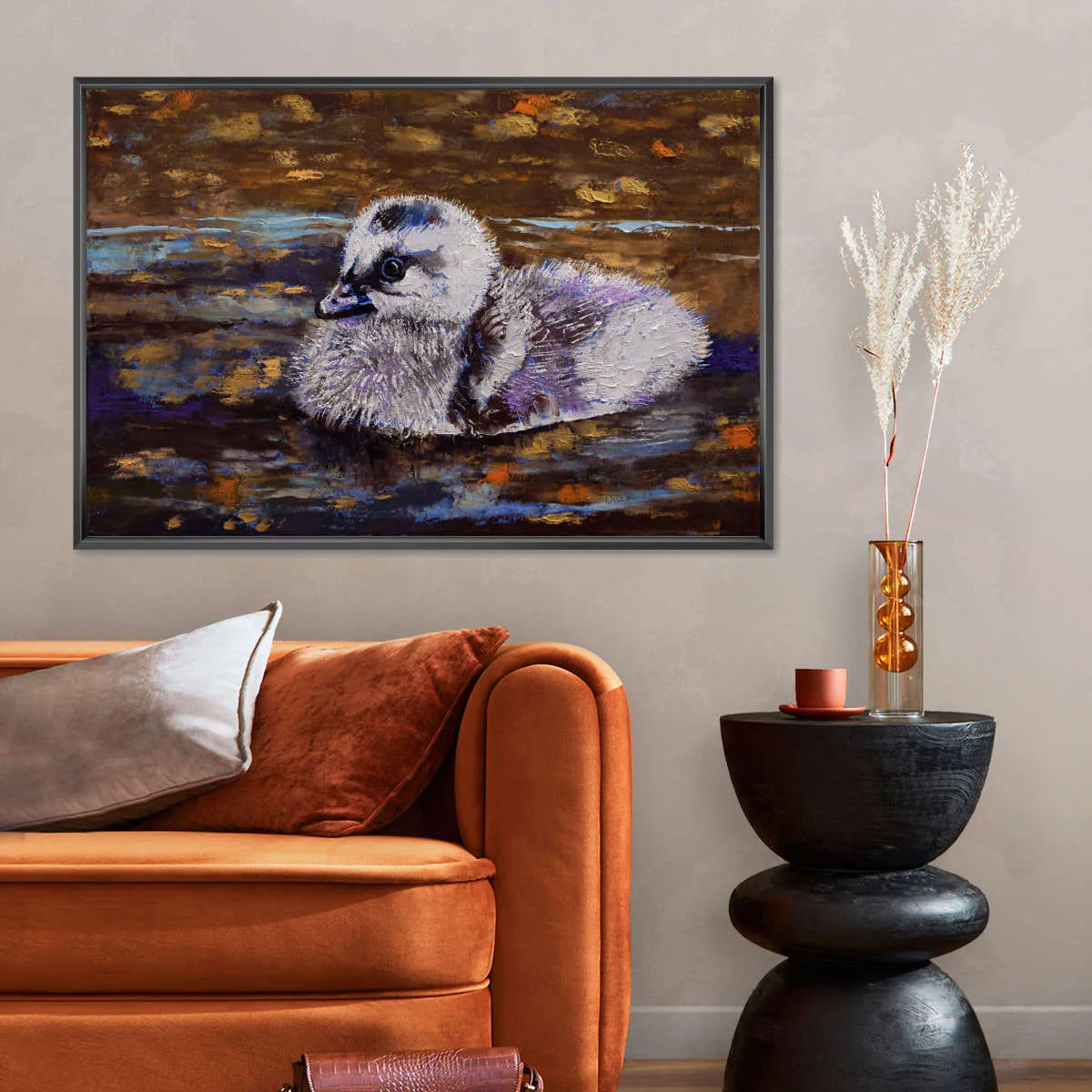 A Duckling Wall Art