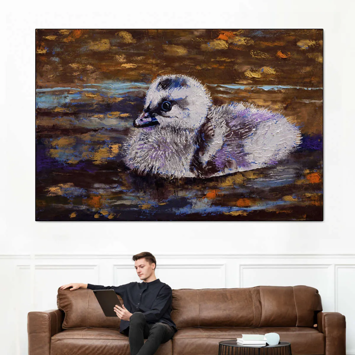 A Duckling Wall Art