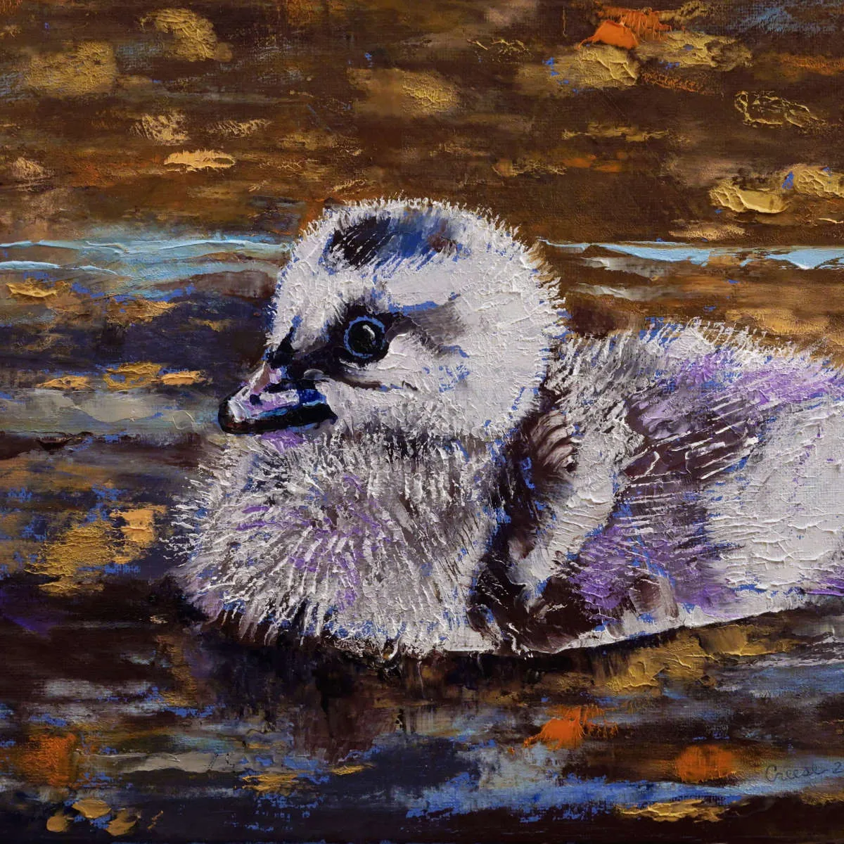 A Duckling Wall Art