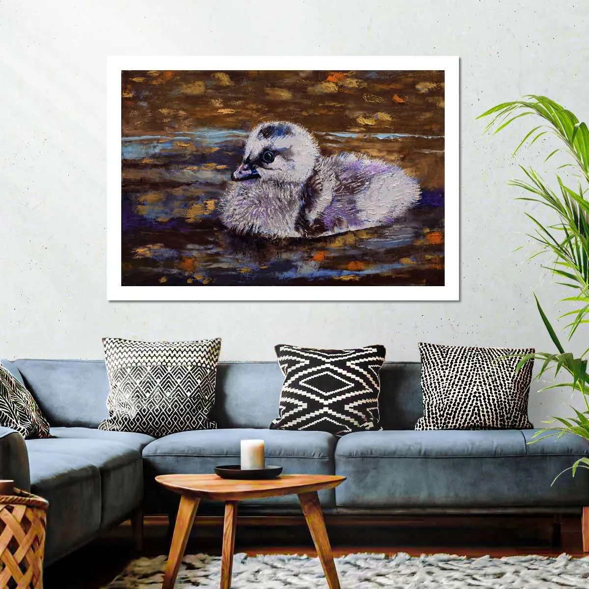 A Duckling Wall Art