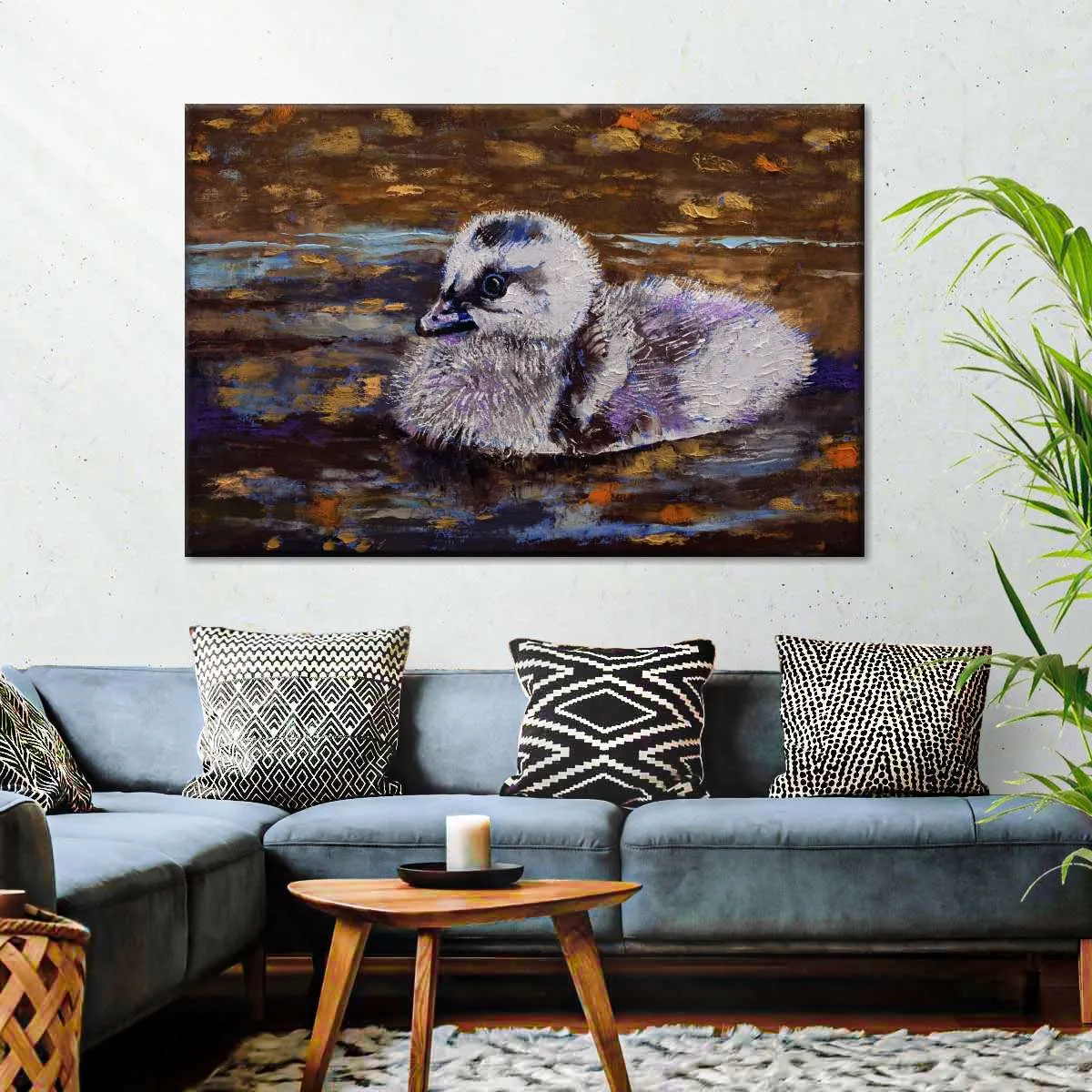 A Duckling Wall Art