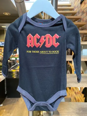 AC/DC Babygrow - For Those About To Rock