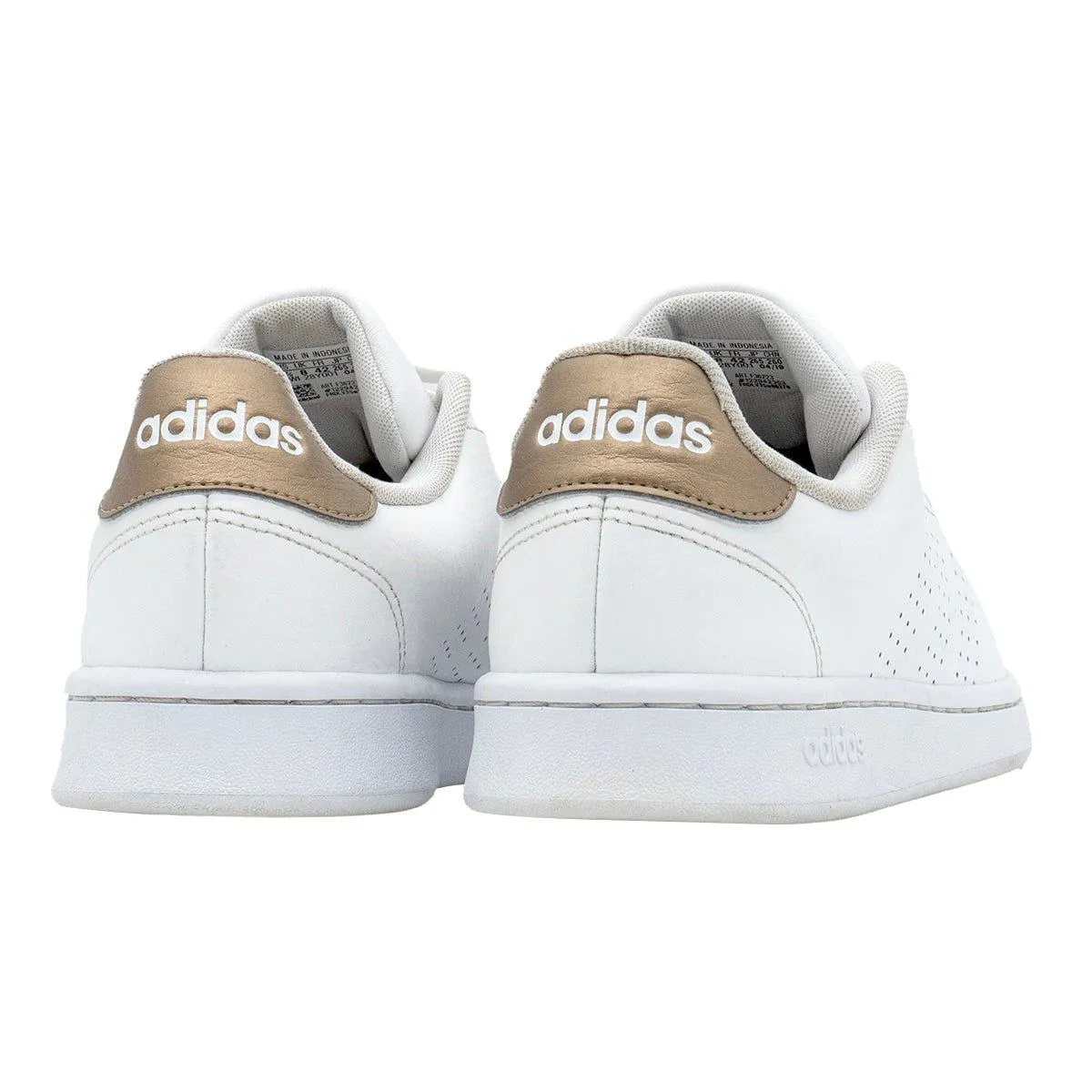 Adidas Advantage Low-Top Sneakers Leather White Colour For Men