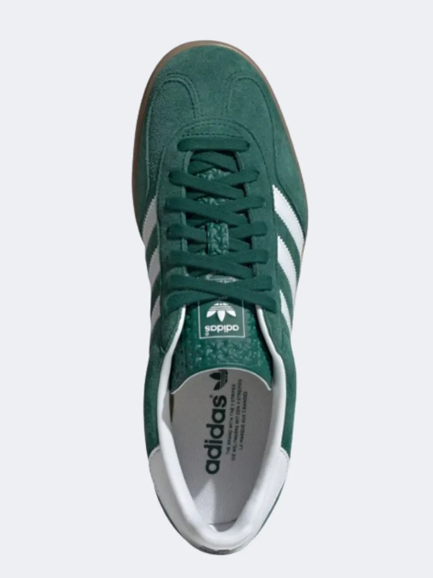 Adidas Gazelle Indoor Men Original Shoes Green/White/Gum