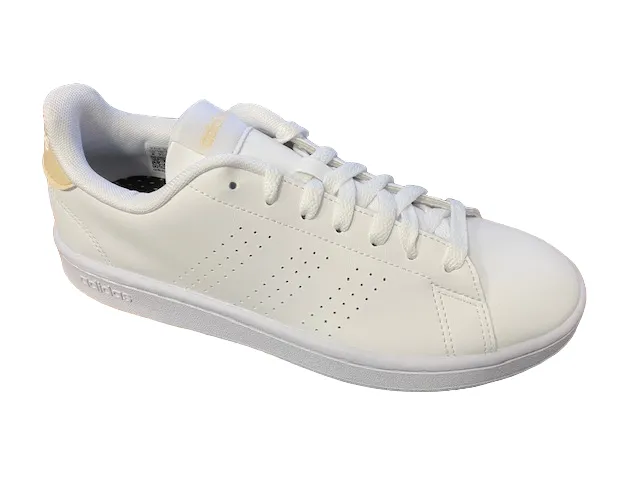 Adidas scarpa Sneakers da uomo Advantage H06409 bianco-sabbia