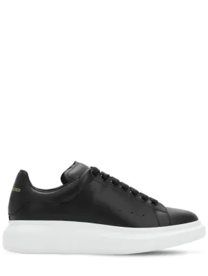 Alexander McQueen   45mm Oversize leather sneakers 