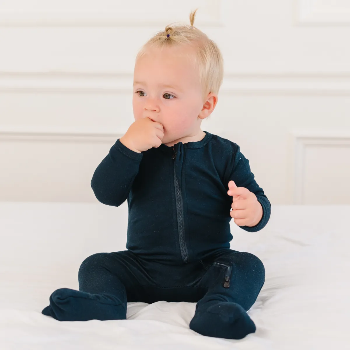 Baby Bamboo Pajamas W/ Dreamcuffs®