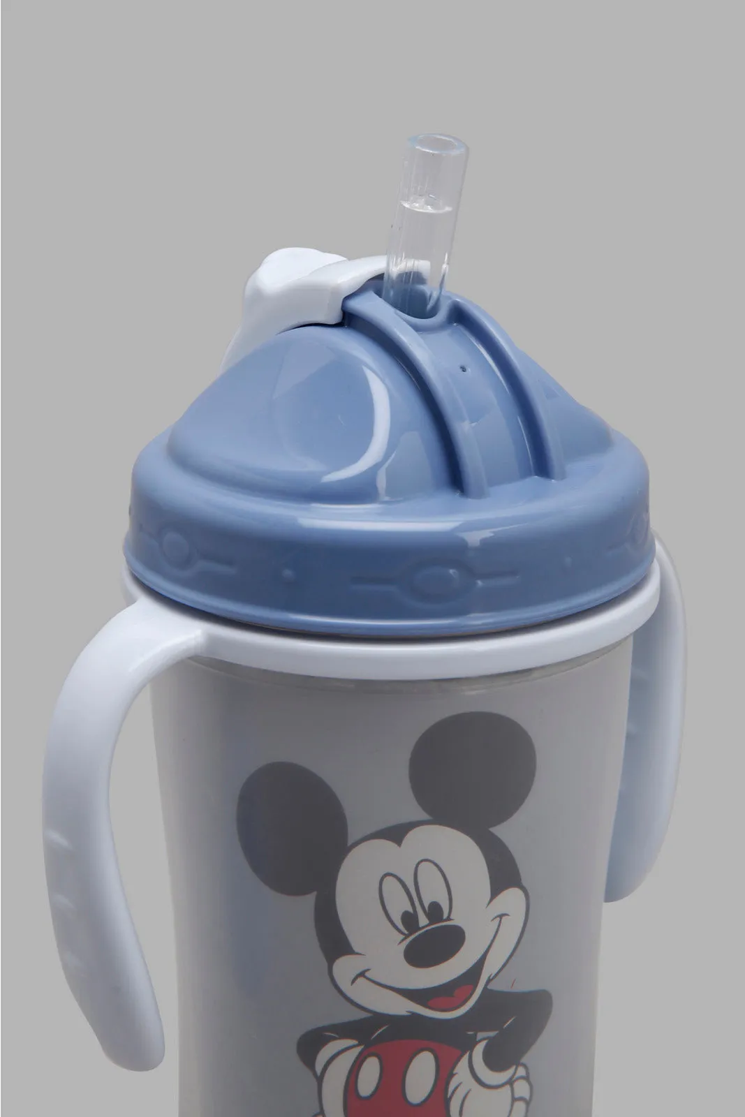 Baby Blue Mickey Mouse Spill Proof Cup 12  Months (360Ml)