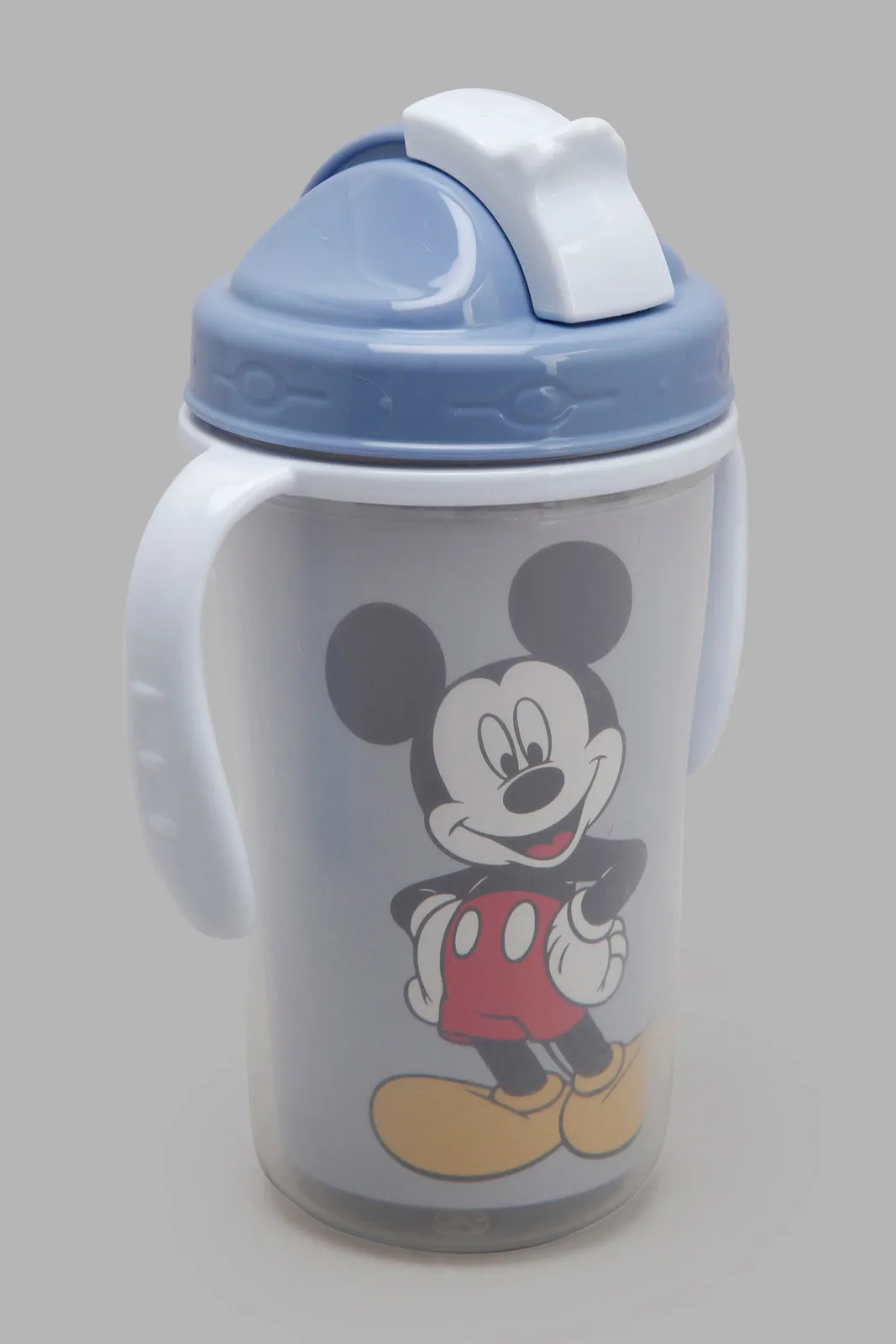 Baby Blue Mickey Mouse Spill Proof Cup 12  Months (360Ml)