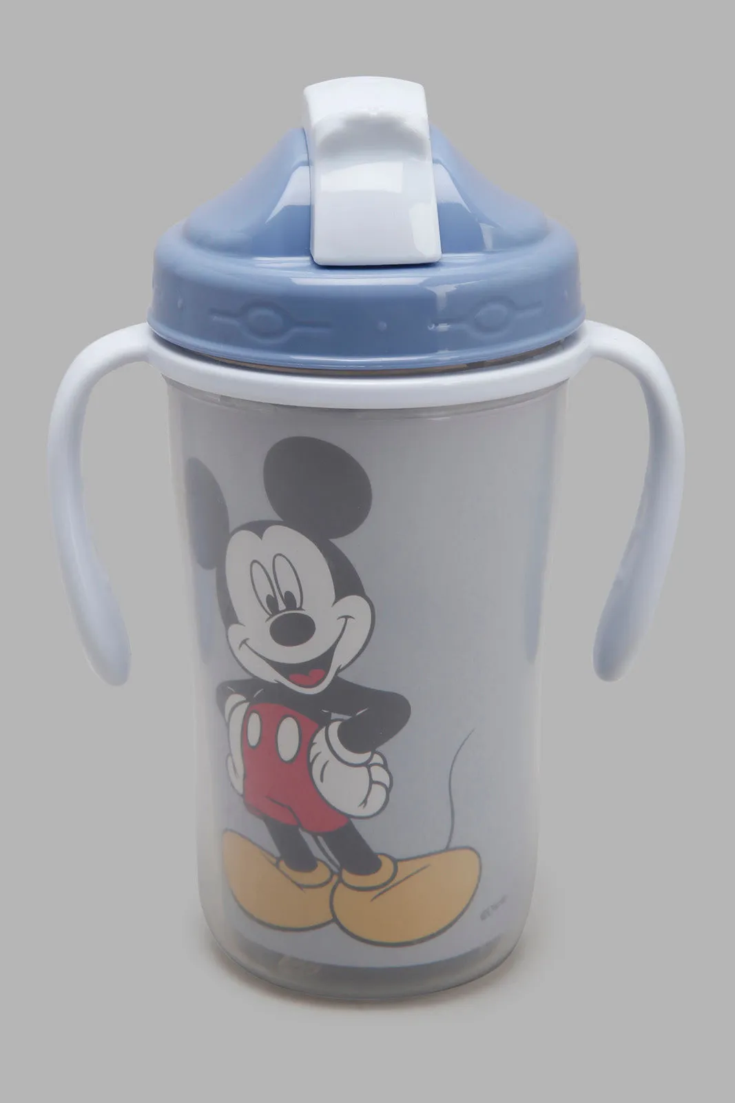 Baby Blue Mickey Mouse Spill Proof Cup 12  Months (360Ml)