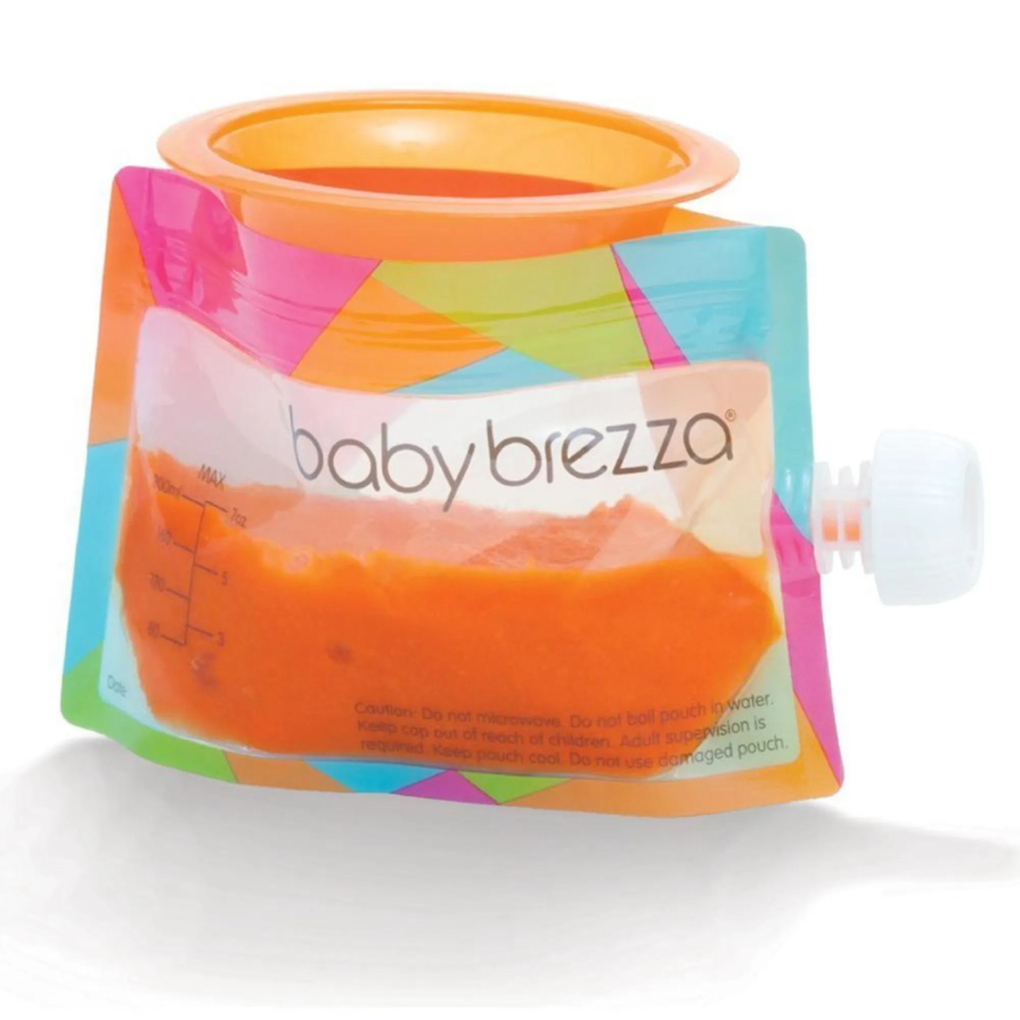 BABY BREZZA Food pouches 10pk