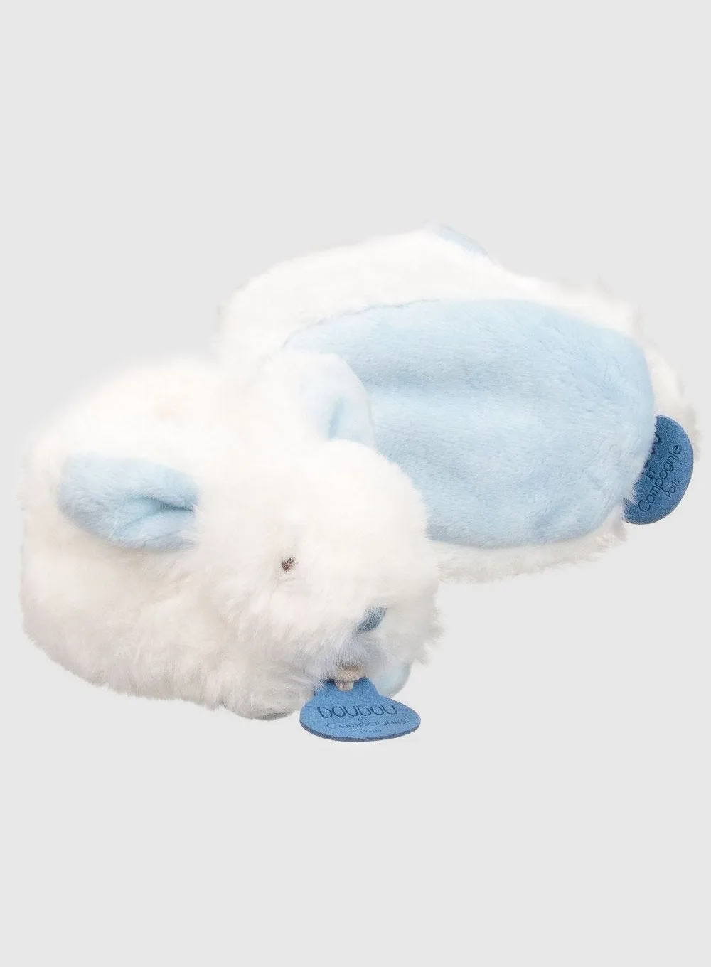 Baby Bunny Booties in Blue