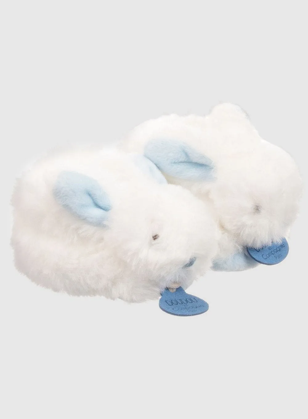 Baby Bunny Booties in Blue