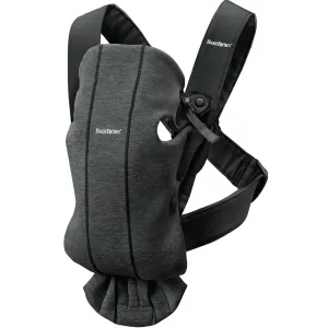 Baby Carrier Mini, 3D Jersey - Charcoal Gray (see description)