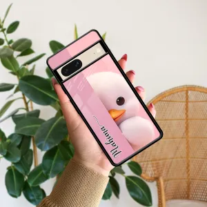 Baby Duck Glossy Metal Case Cover For Google