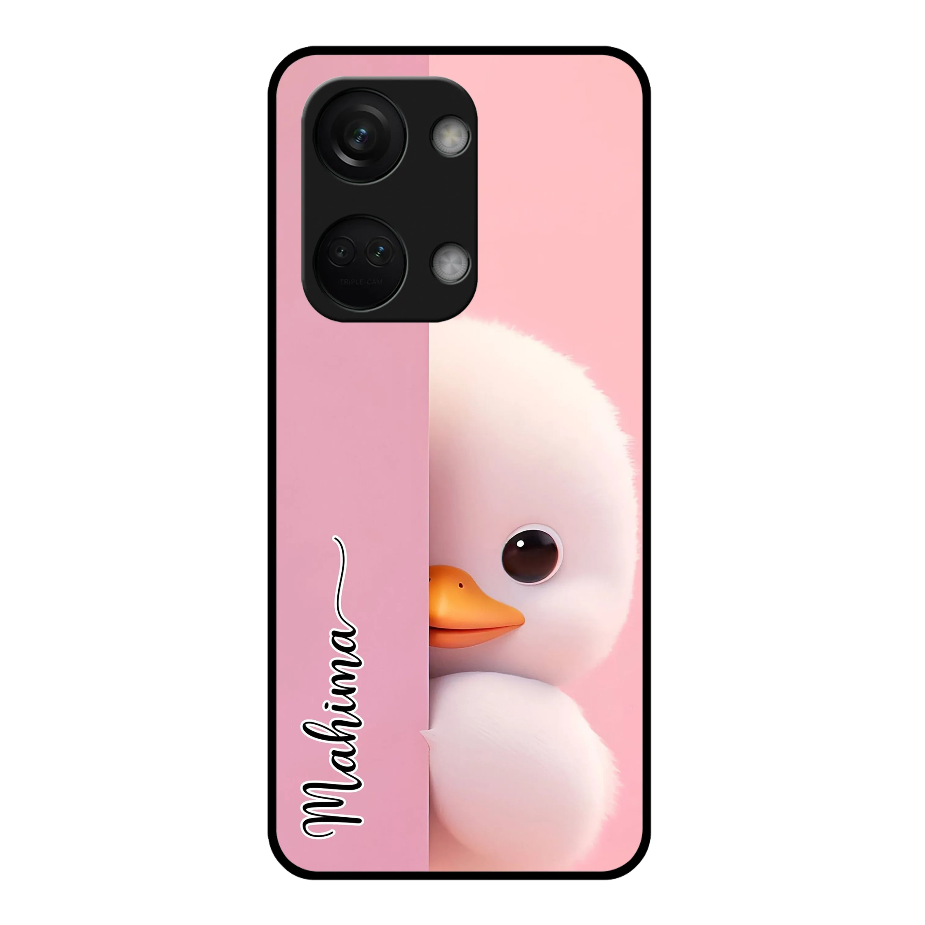 Baby Duck Glossy Metal Case Cover For OnePlus