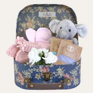 Baby Girl Gifts Trunk Hamper Precious Little One