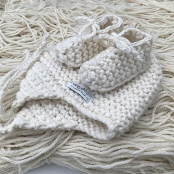 Baby Hat and Booties Set