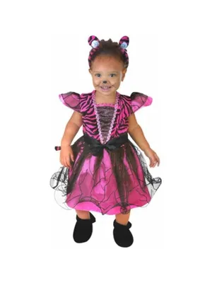 Baby Pink Tiger Costume Dress