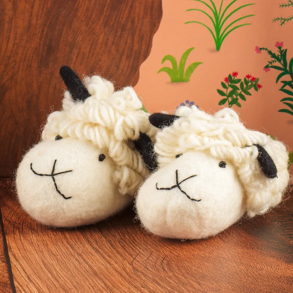 Baby Sheep Booties