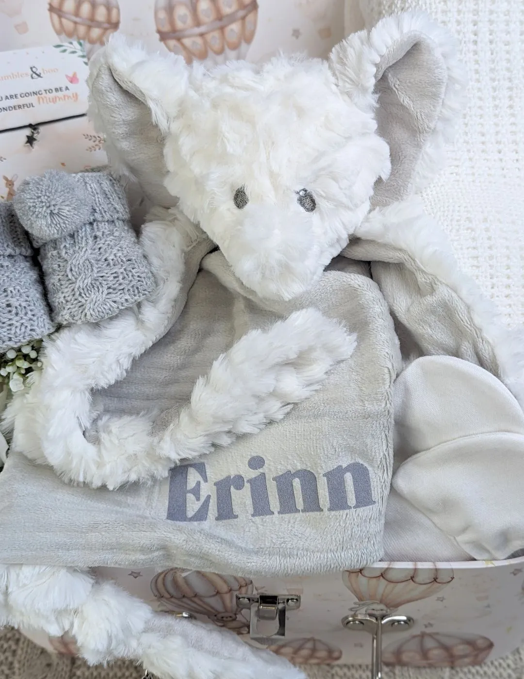 Baby Shower Hamper - Little Elephant Gift