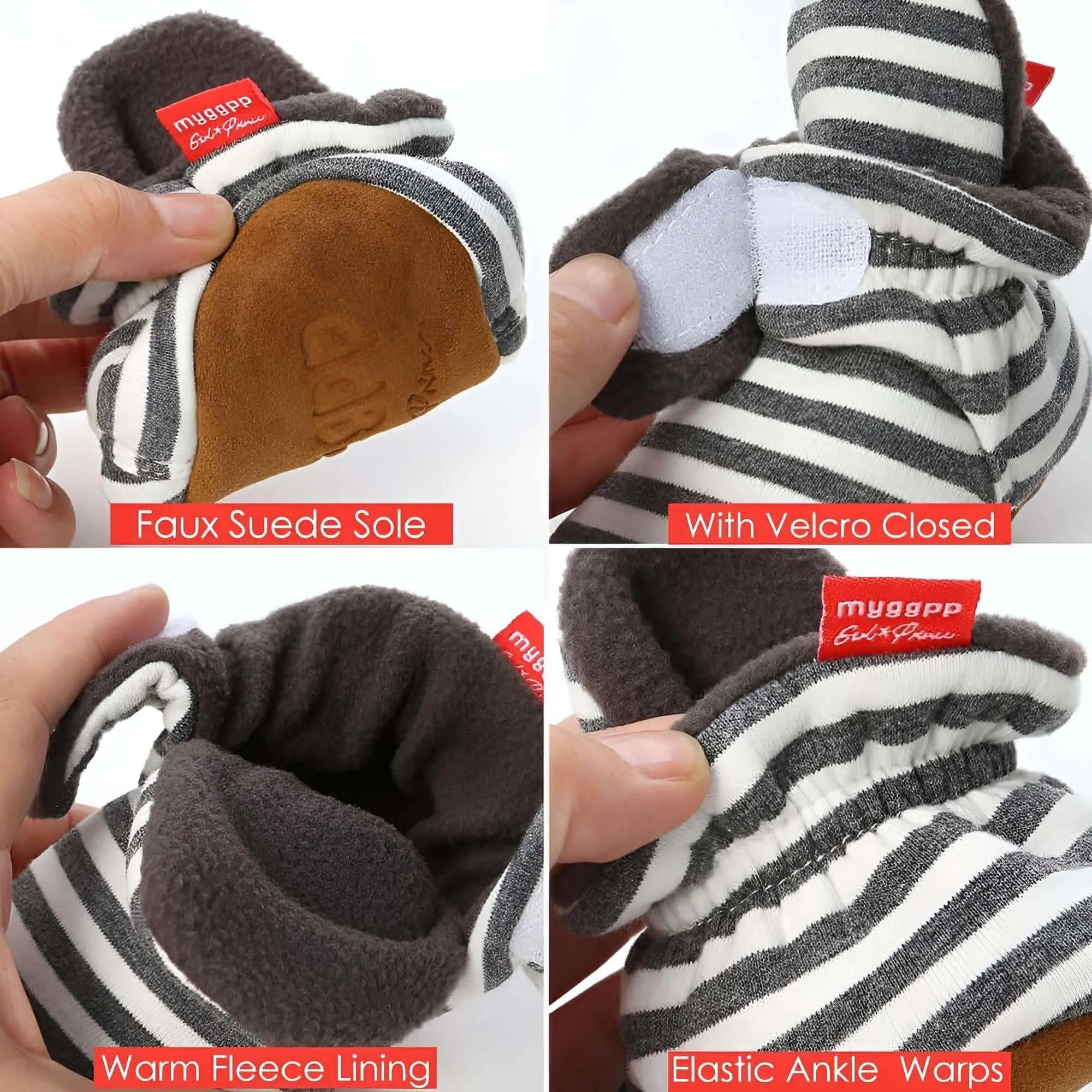 Baby Sock Shoe Booties