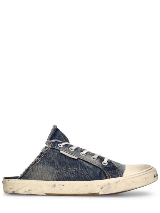 Balenciaga   Paris denim sneakers 