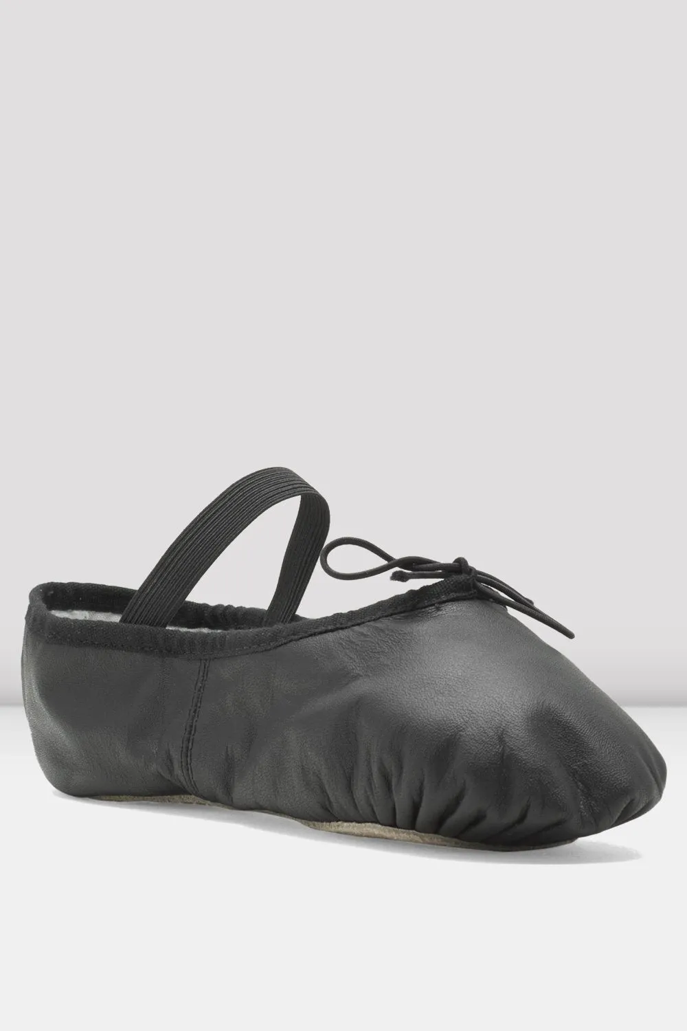 Ballet Black 205 Dansoft Leather Ballet Shoes by BLOCH