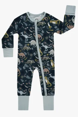 Bamboo Sleeper Pajamas - Prehistoric Dinosaur