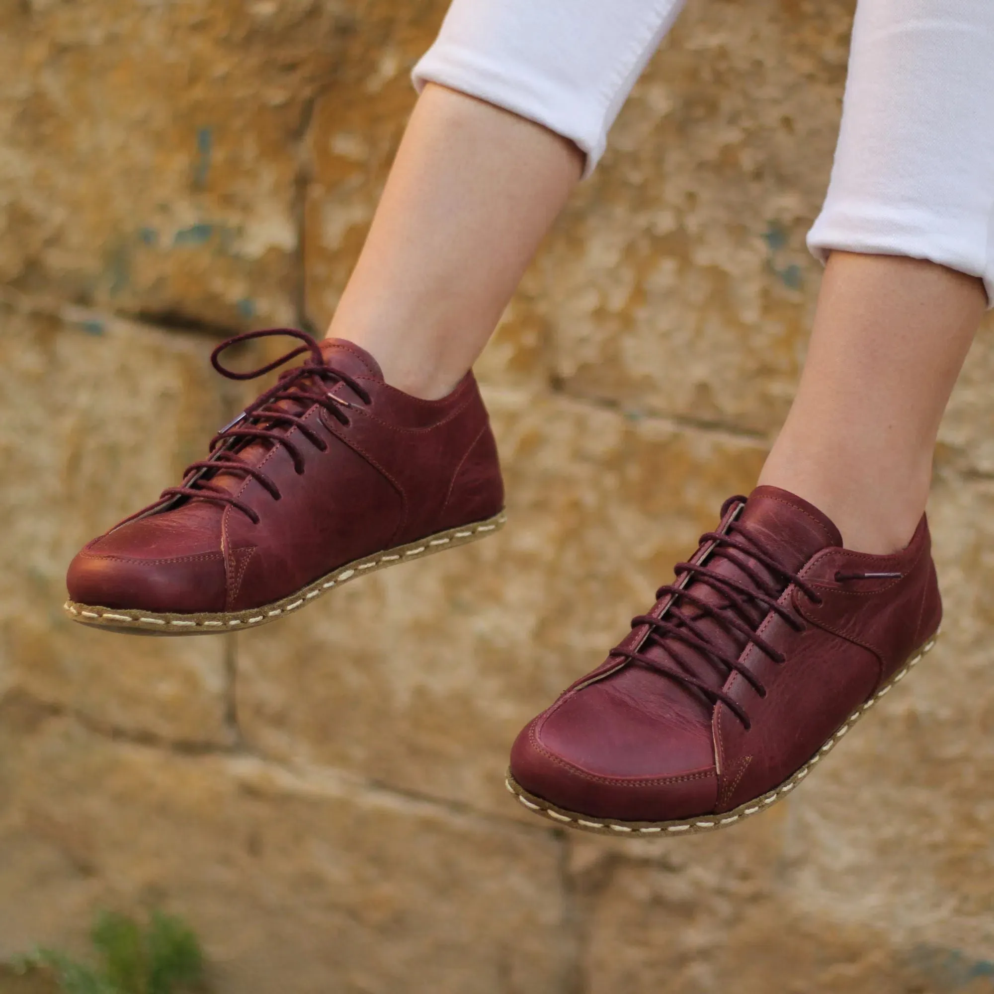 Barefoot Sneaker Burgundy for Women