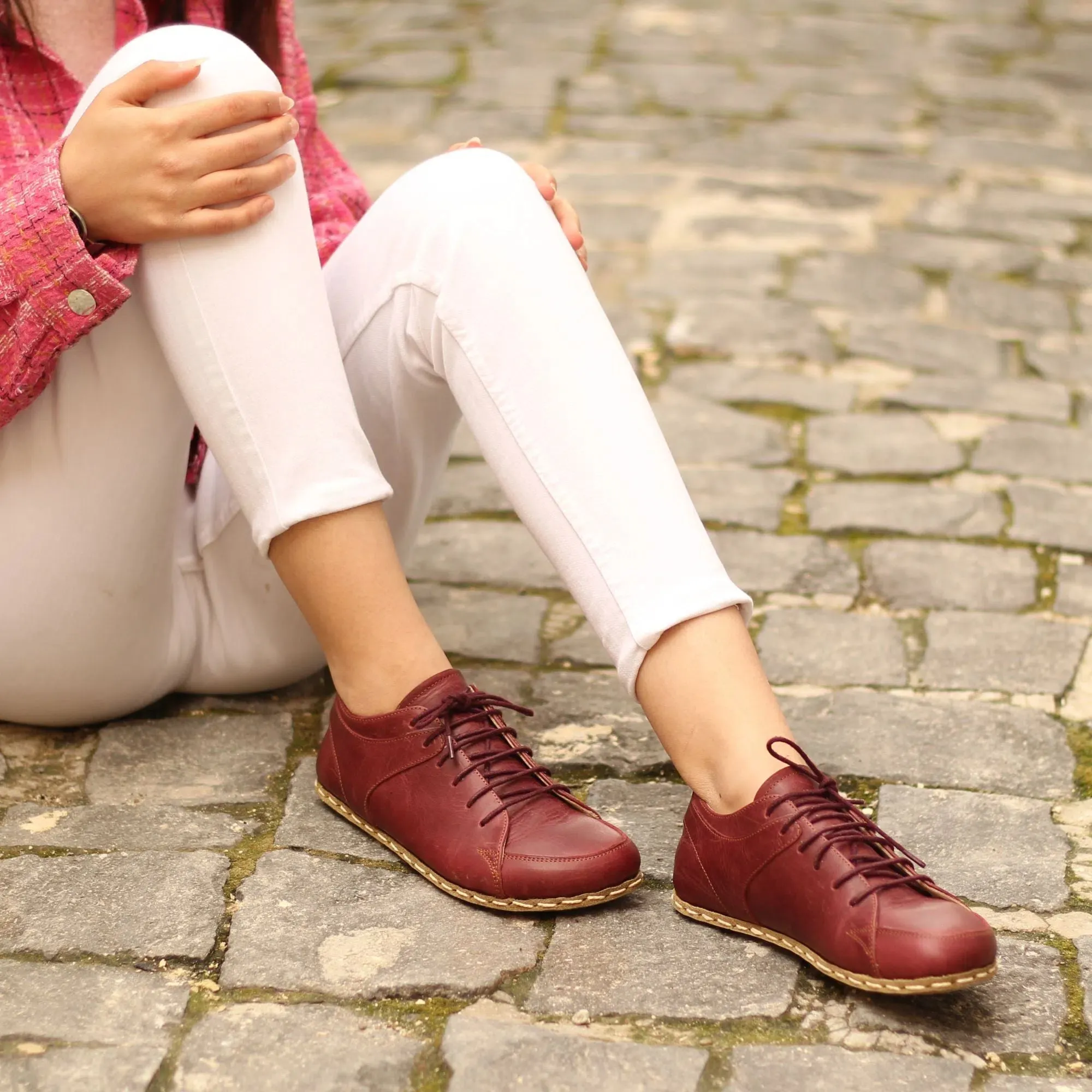 Barefoot Sneaker Burgundy for Women