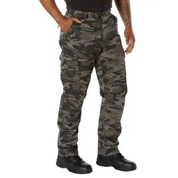 BDU Pants | Tactical Pants For Men | Black Camouflage