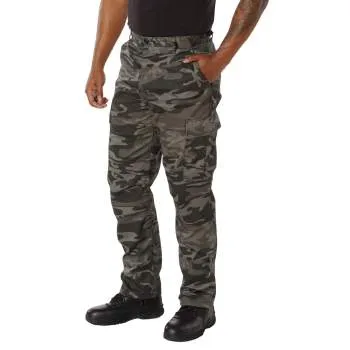 BDU Pants | Tactical Pants For Men | Black Camouflage