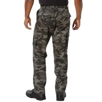 BDU Pants | Tactical Pants For Men | Black Camouflage