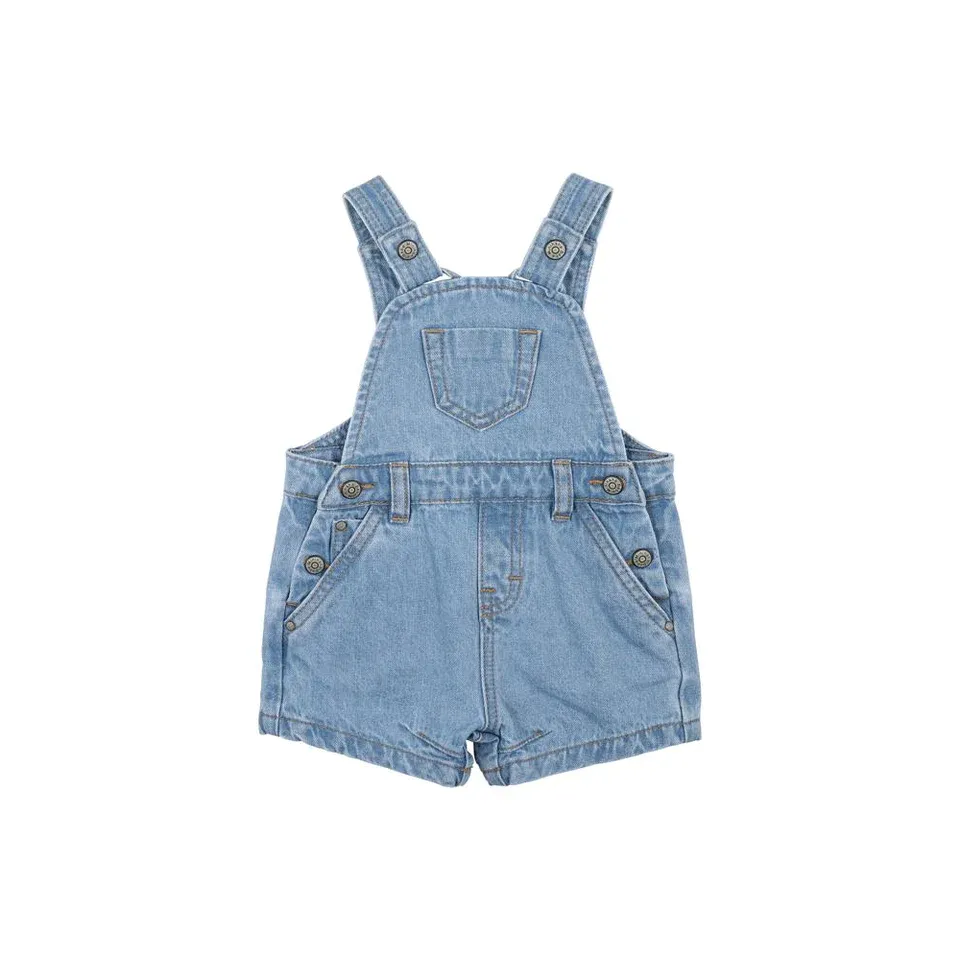 Bebe Baby Kai Denim Overall - Light Indigo