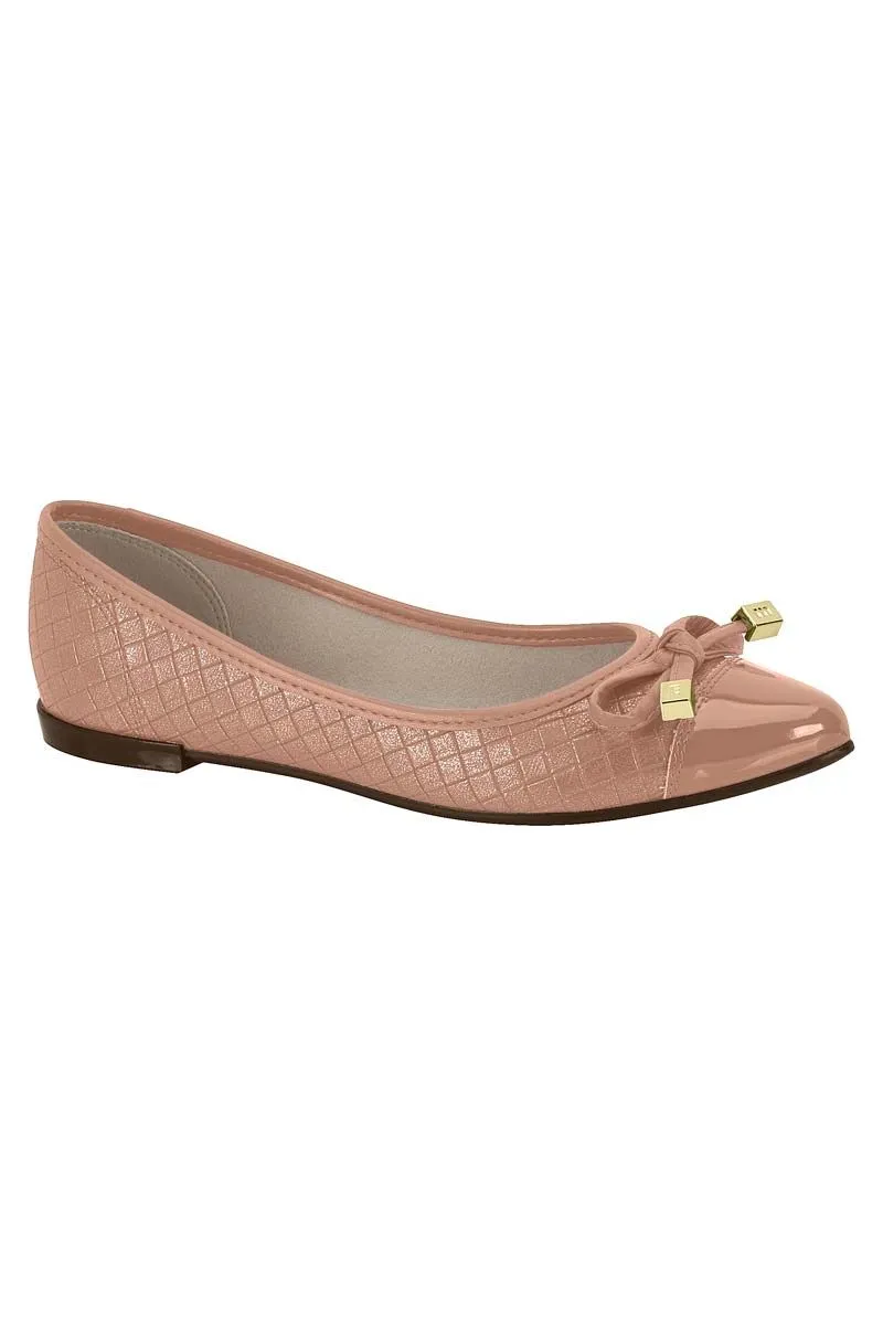 BEIRA RIO BALLERINA SHOES WITH GOLD DETAILING