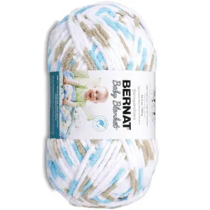 Bernat Baby Blanket Big Ball Yarn Little Teal Dove