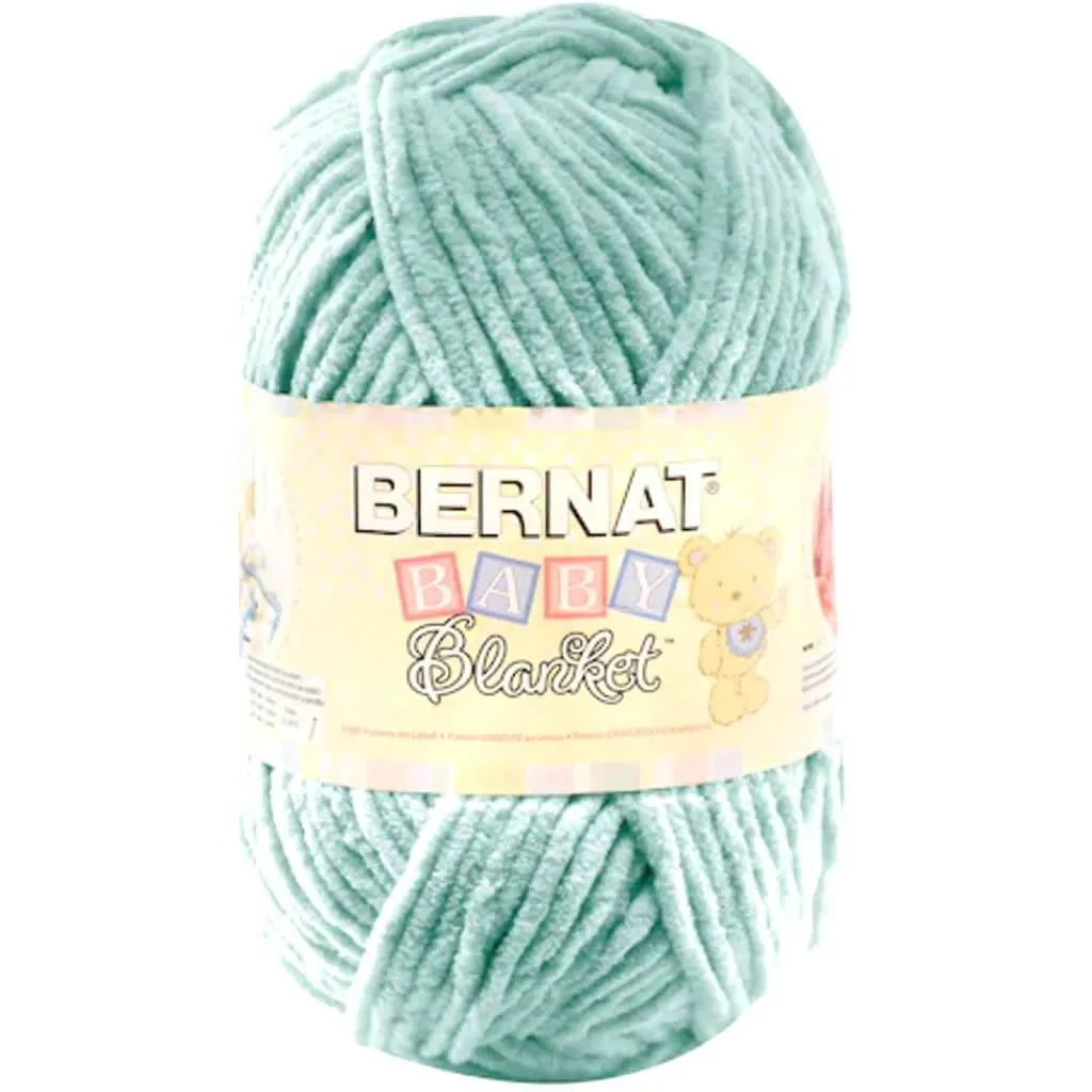 Bernat Baby Blanket Big Ball Yarn Seafoam